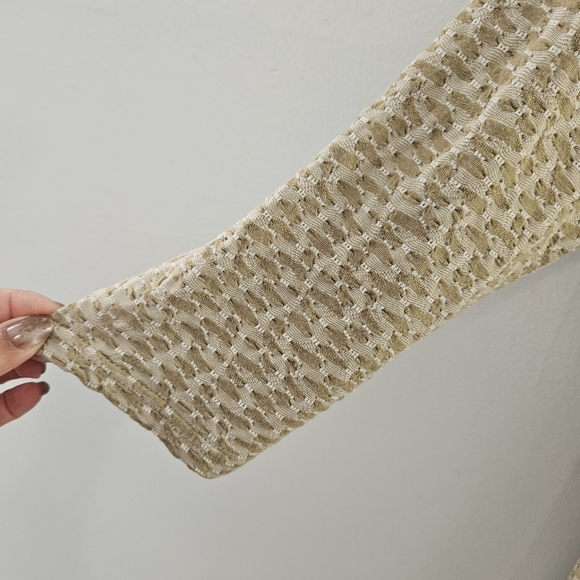 Dalin Women's Top Textured Boho Asymmetrical Hem Blouse - Picture 6 of 13